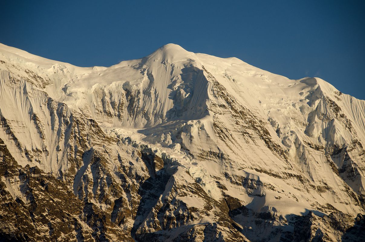 18 Nilgiri Central Close Up Before Sunset From Yak Kharka Around Dhaulagiri 